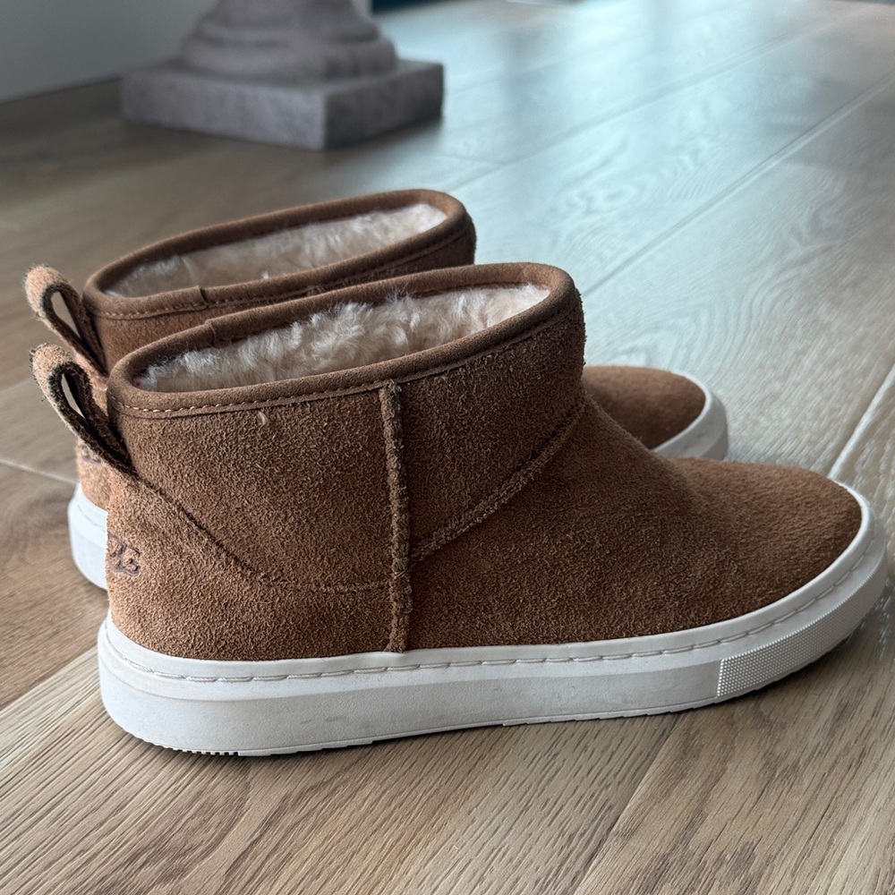 UGG Tan Ankle Booties